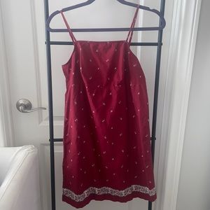 Gap Vintage Sundress.  Perfect Condition.  Sz XS.  Cranberry Red.